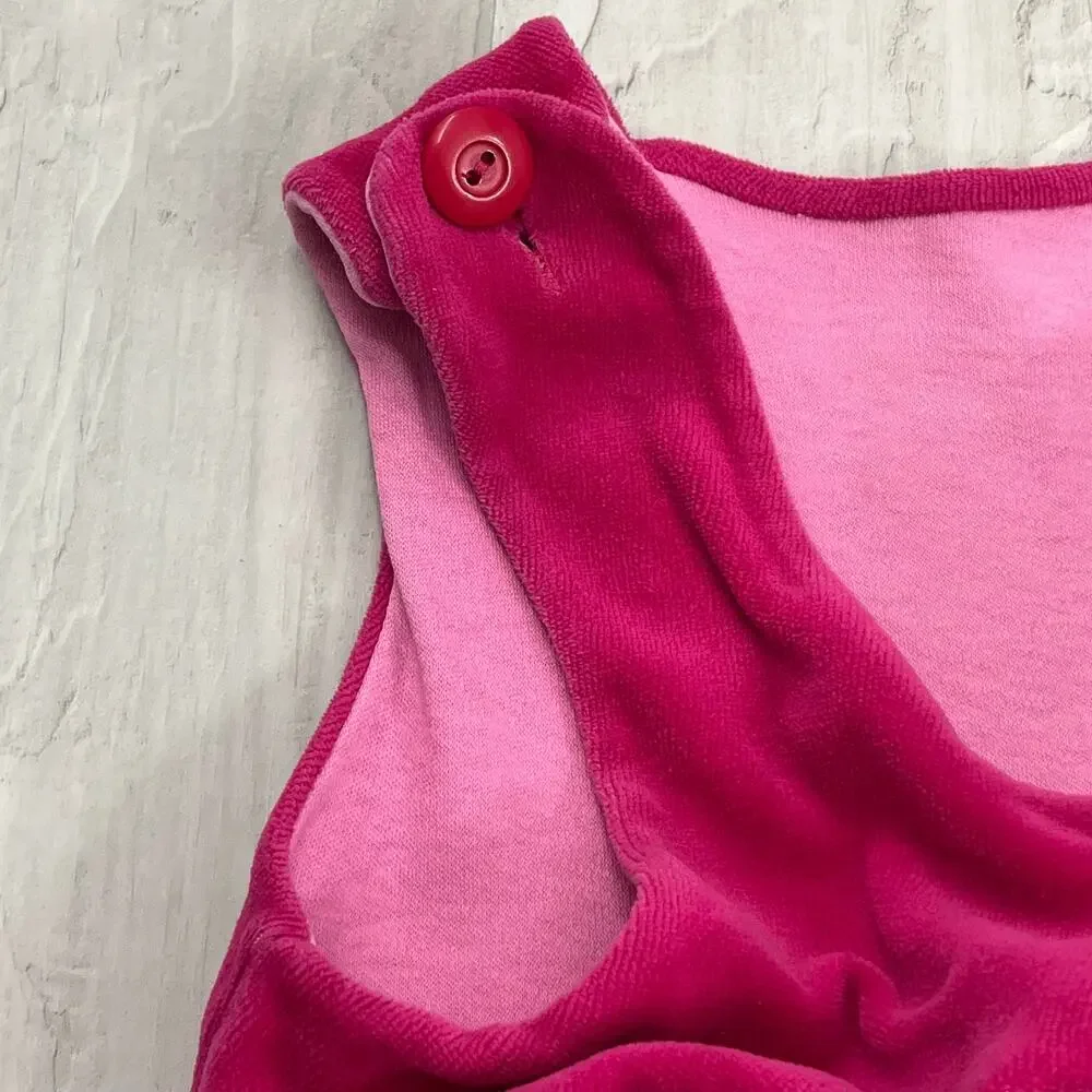 Vintage Rebecca Raggs Pink One Piece White Cat Romper 3T Made in USA Boutique